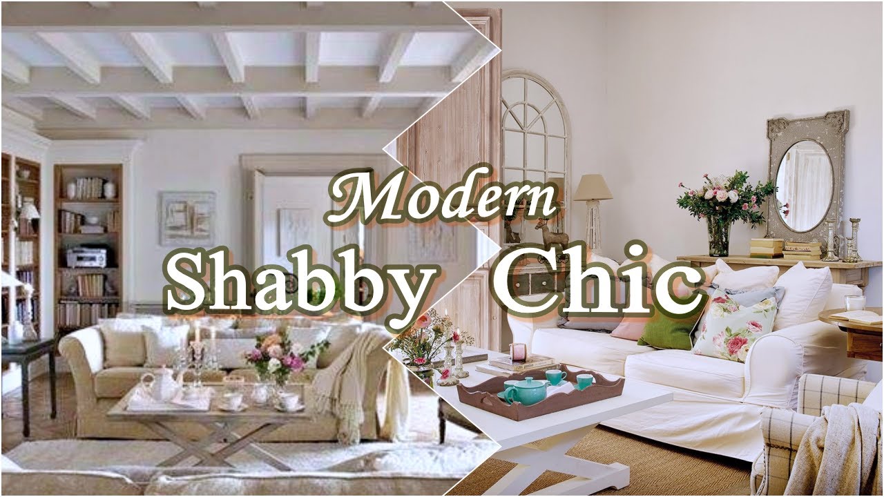 ❤️ Shabby  Chic ❤️   Cozy Modern Living Room