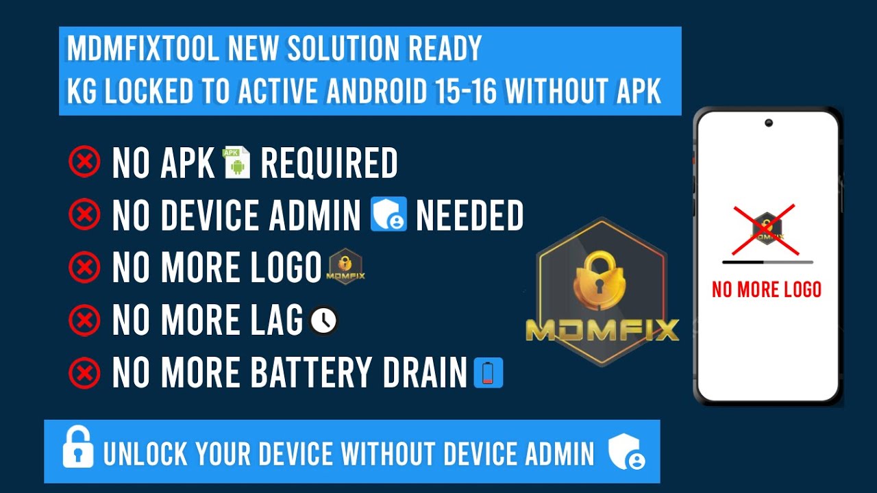 Free Samsung KG Unlock Android 15- 16  No APK  No Device Admin  No Lag  No Battery Drain World 1st