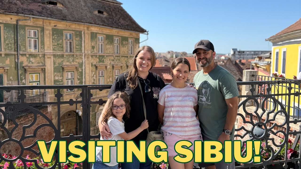 Visiting Sibiu, Romania || The Girl's Ballet Performance!
