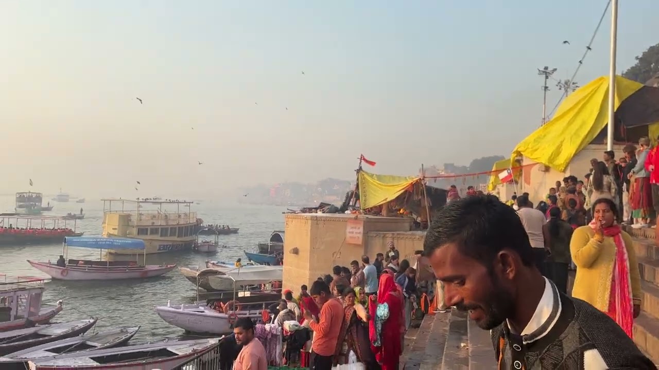Varanasi 🤩🙏🏻.         #varanasi #view #video #youtube 