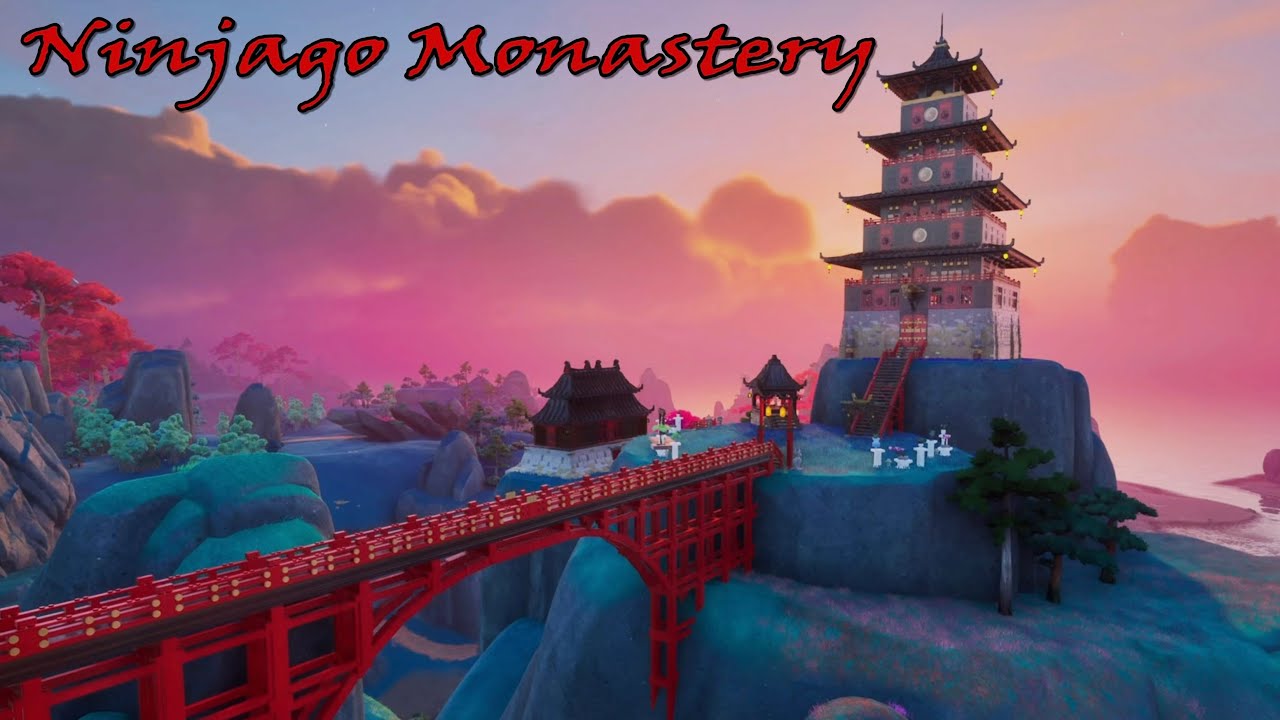 Lego Fortnite Ninjago Monastery