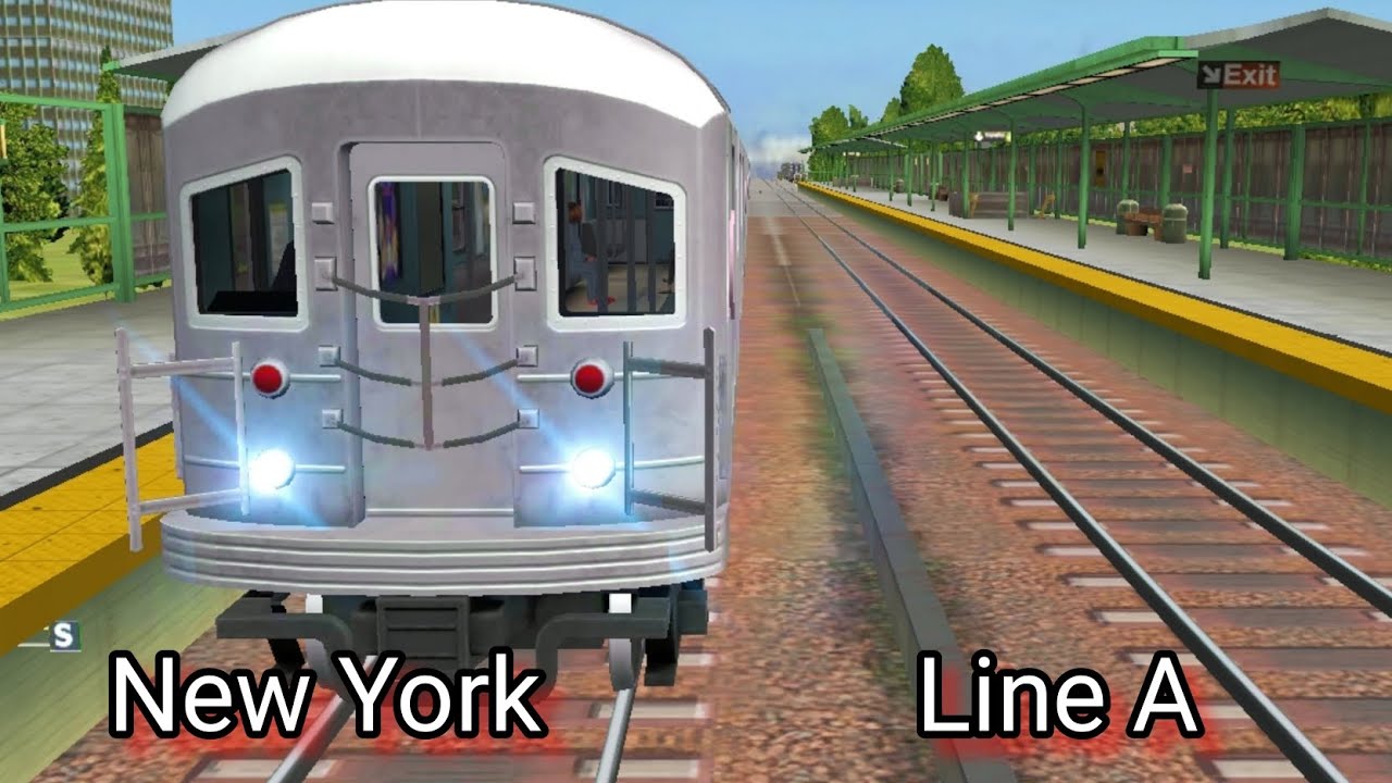 New York, Line 1 - Симулятор Поезда Метро