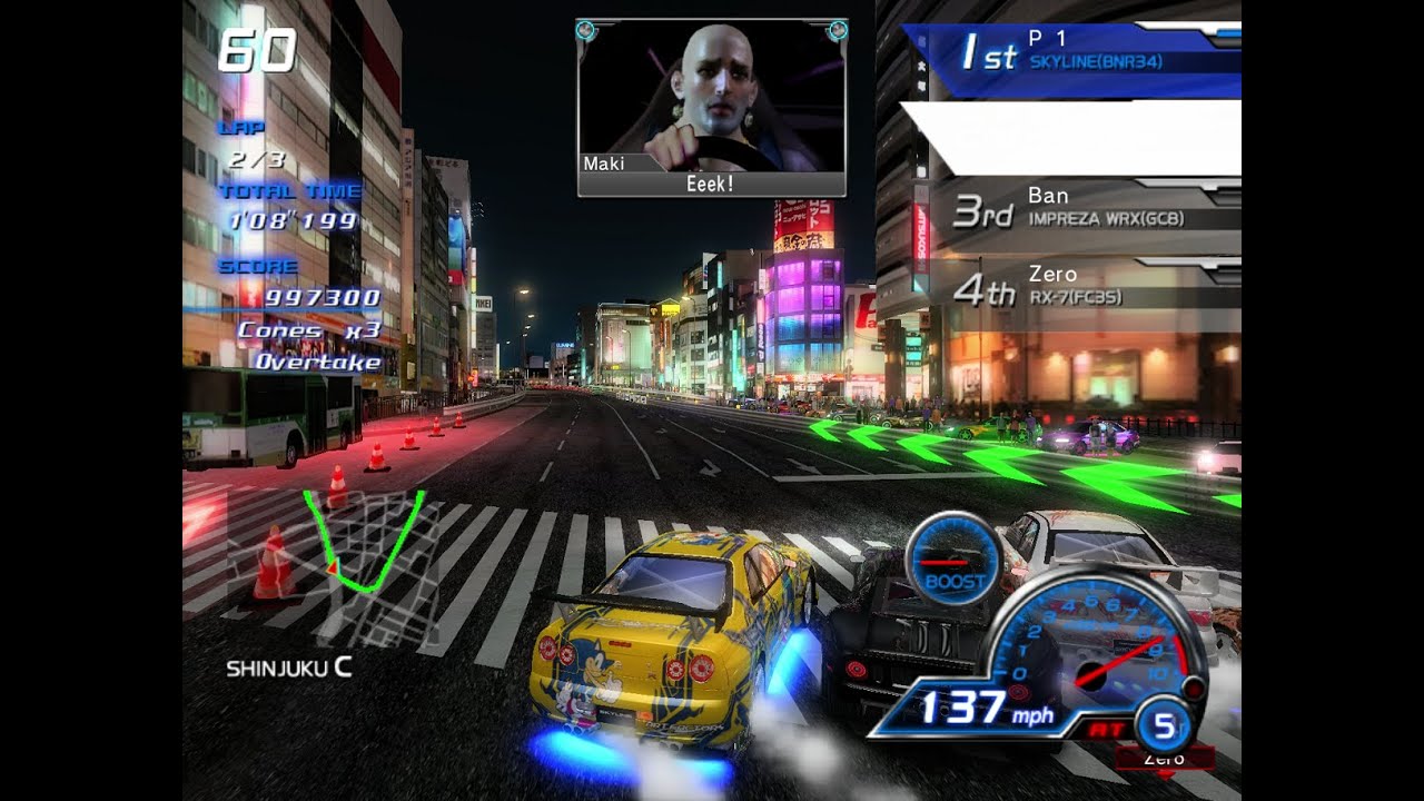 R-Tuned : Ultimate Street Racing arcade 60fps