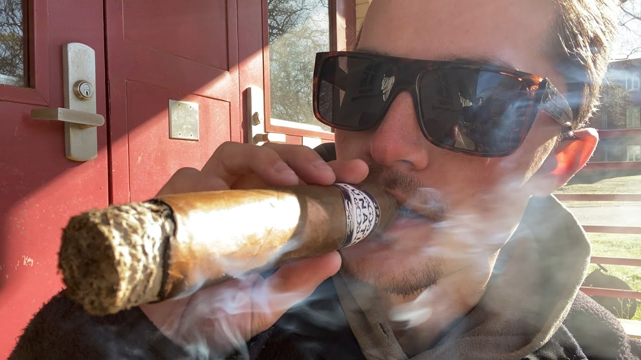 Smoking a Comically Large Cigar for the First Time (300k Sub Special)