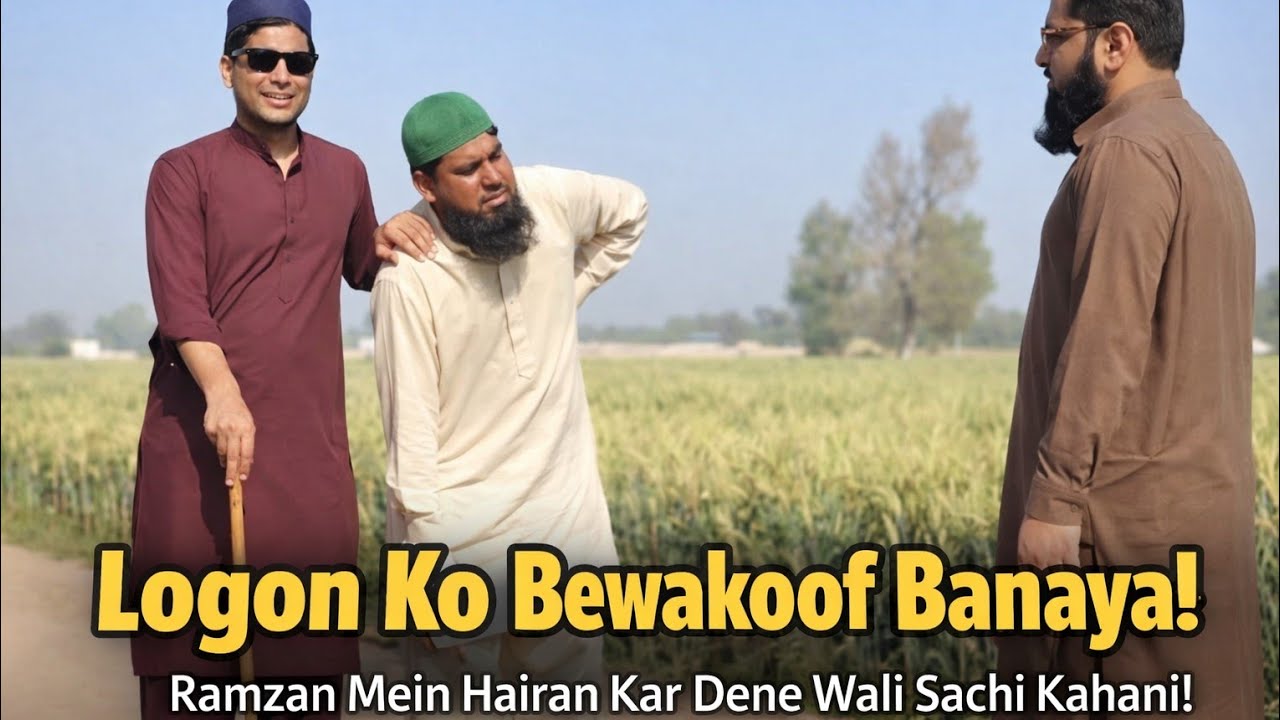 Ramzan Special Kahani | Andha Aur Langra Ban Kar Logon Ko Bewakoof Banaya