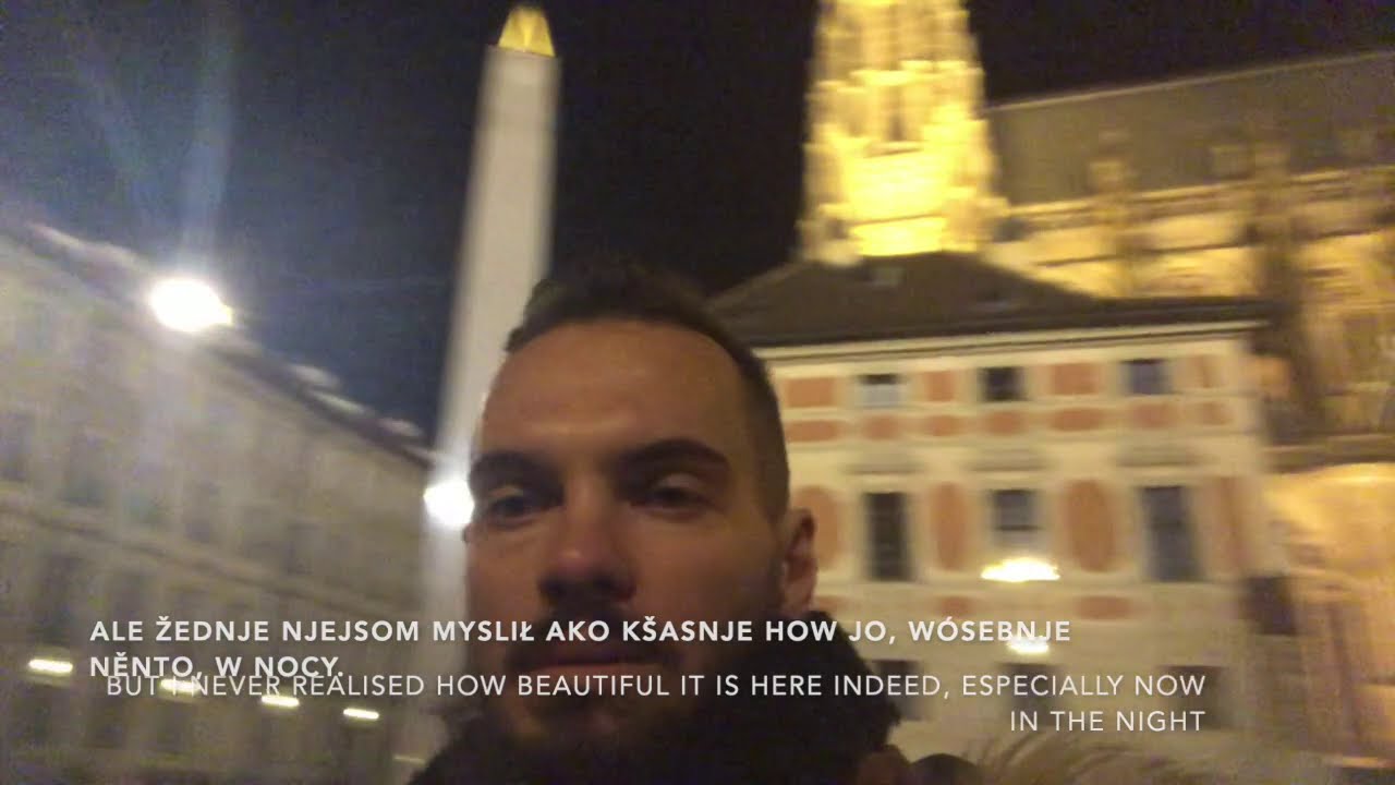Wulět do Pragi. Journey to Prague. Lower Sorbian language.