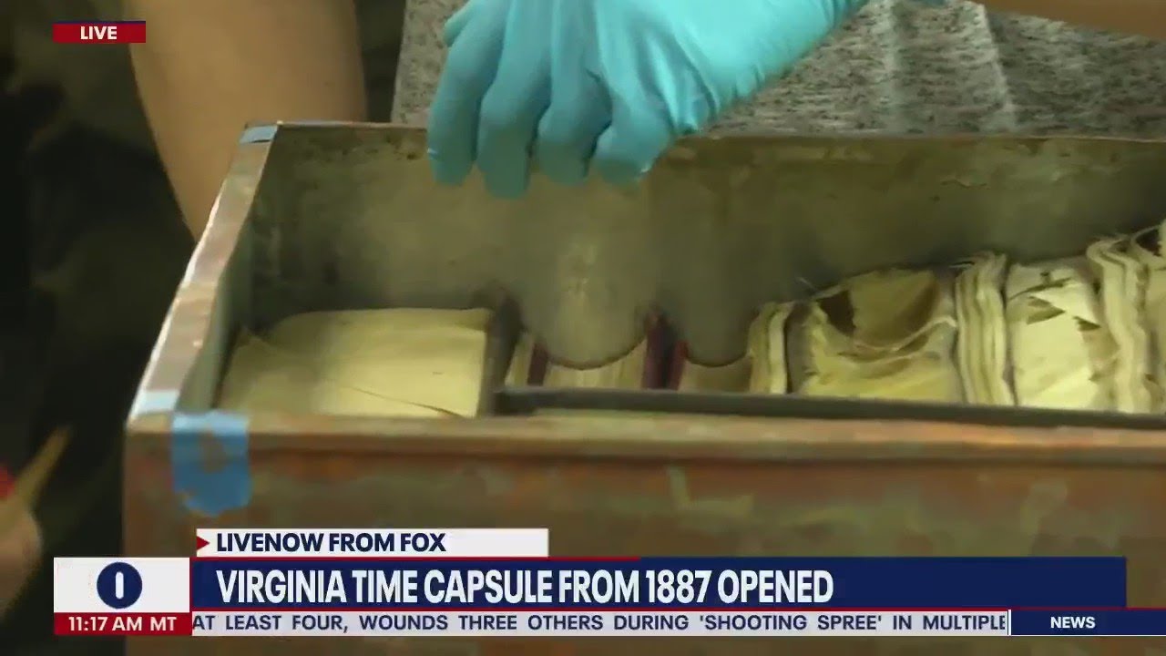 Robert E Lee statue Virginia 1887 time capsule just opened: Here's what's inside
