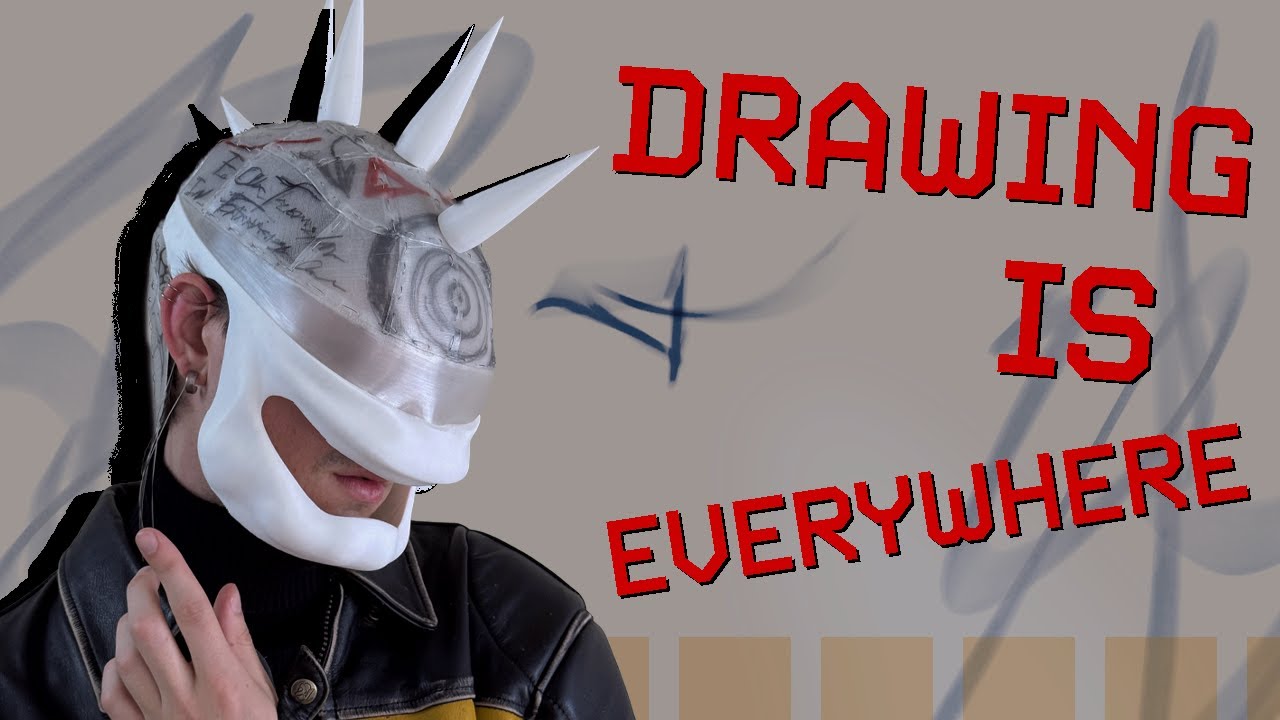 3-D Printed Punk Helmet // Design with me!