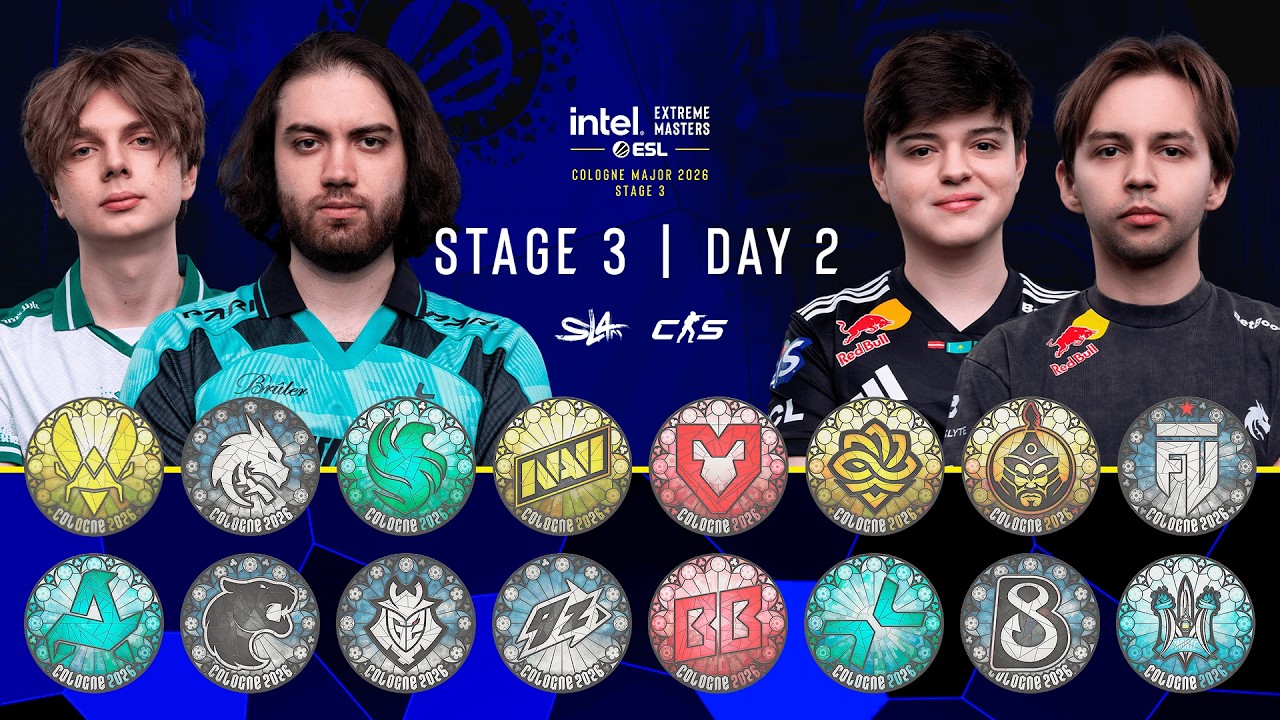 (RU) FUT vs. G2 | КРИВОЙ ЭФИР | IEM Cologne Major 2026 Stage 3 | Day 2