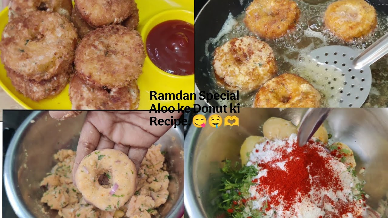 Ramdan Special Aloo ke Donut ki Recipe......#food....#cooking ..........#recipe ......#tasty....🤤😋👌🫶