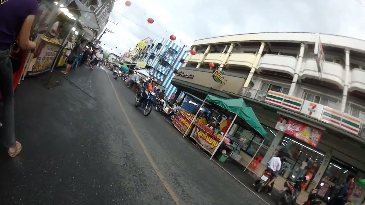 Thung Song 🇹🇭 — Uncut Walking Through Thailand part 2