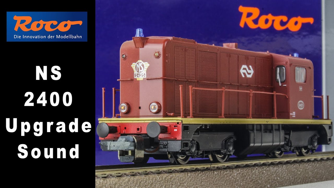Roco NS 2400 Diesellocomotief DCC digitaal Sound 1:87 H0