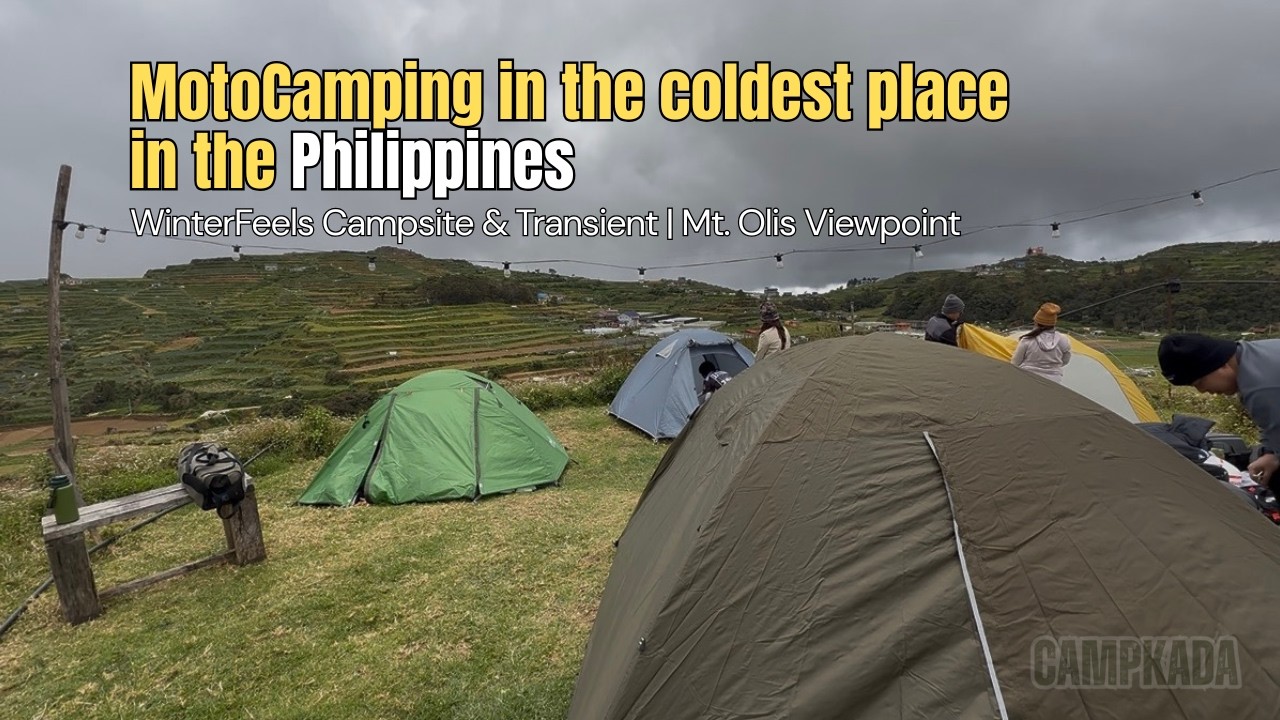 Camping in the coldest place in the Philippines | Atok, Benguet - WinterFeels Campsite & Transient