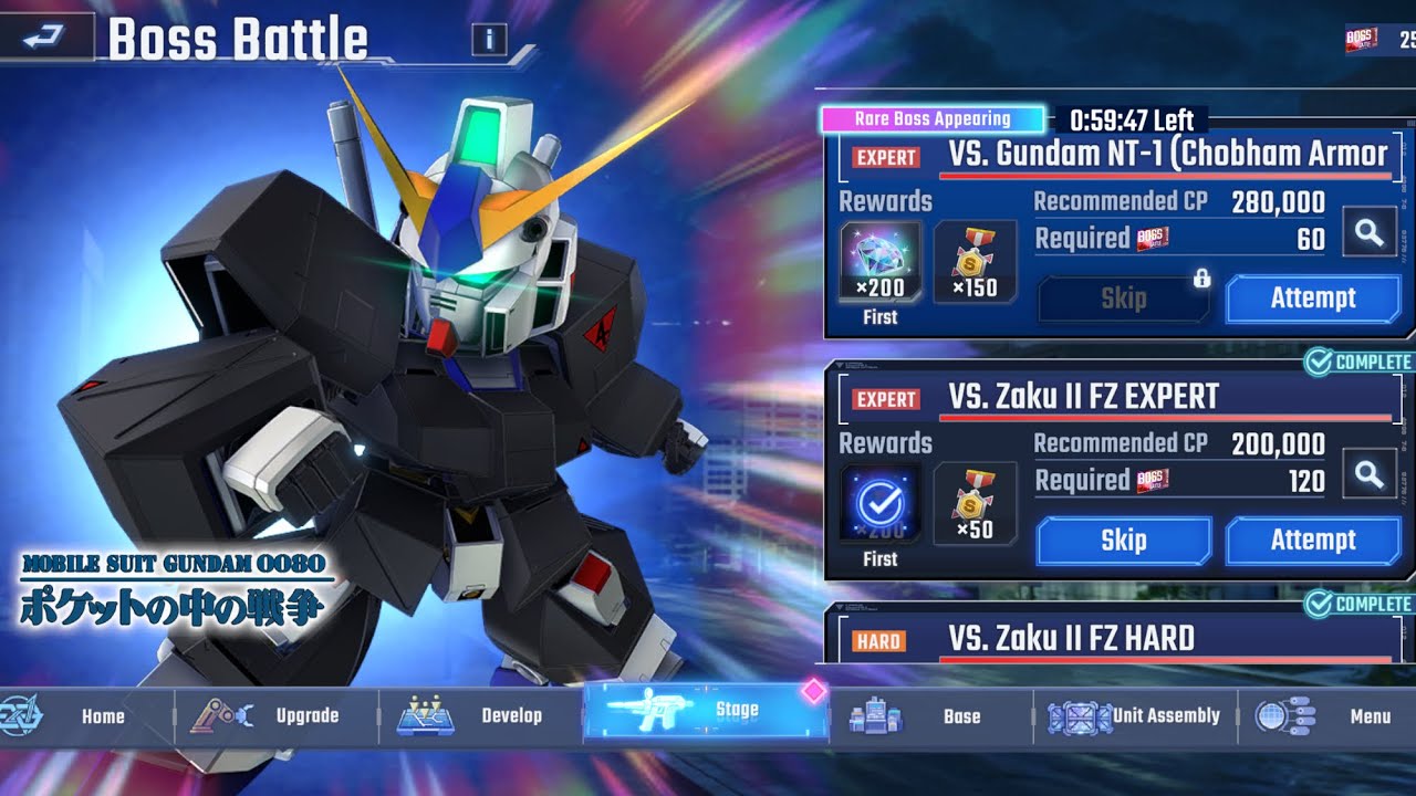 Gundam NT-1 (expert)