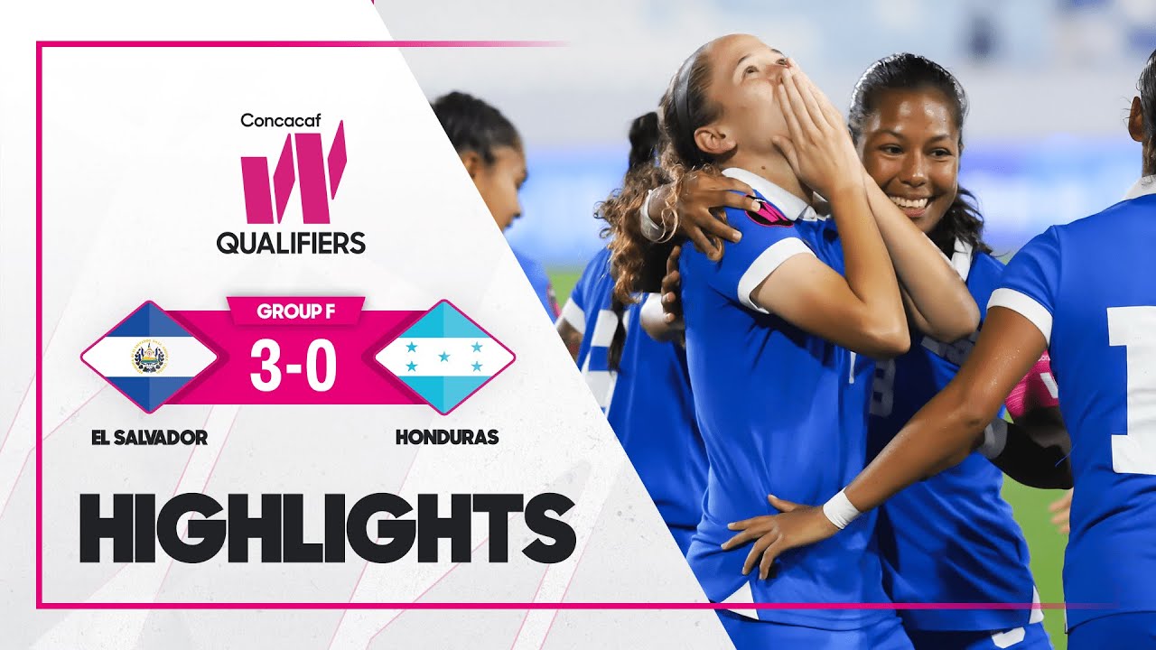 El Salvador vs Honduras | 2025/26 Concacaf W Qualifiers