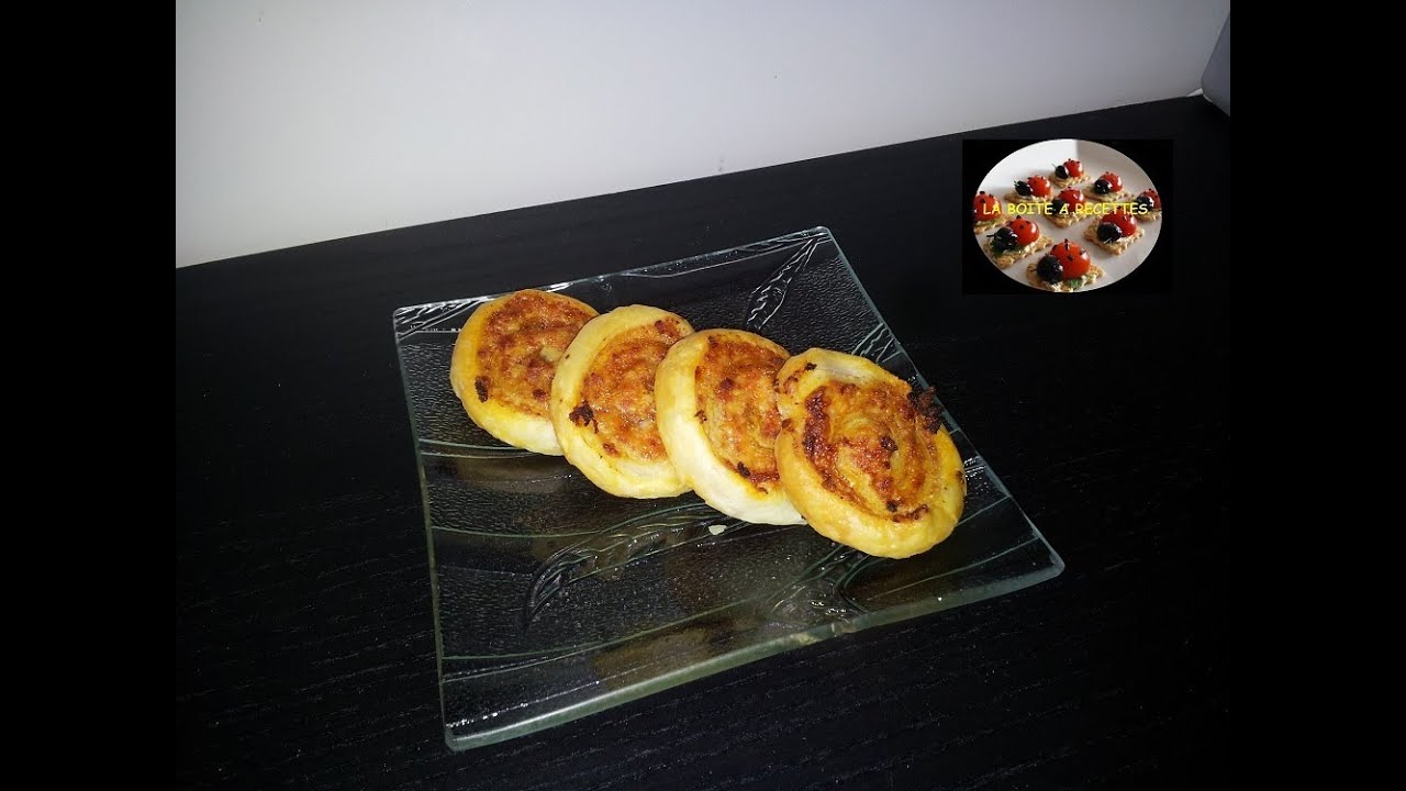 Roulés au chorizo - APERITIF DINATOIRE - LA BOITE A RECETTES