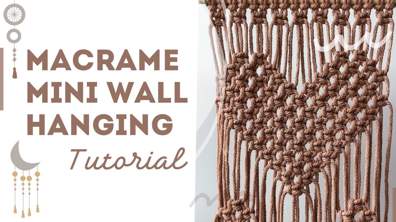 DIY Macrame Heart Wall Hanging | Easy Tutorial for Beginners