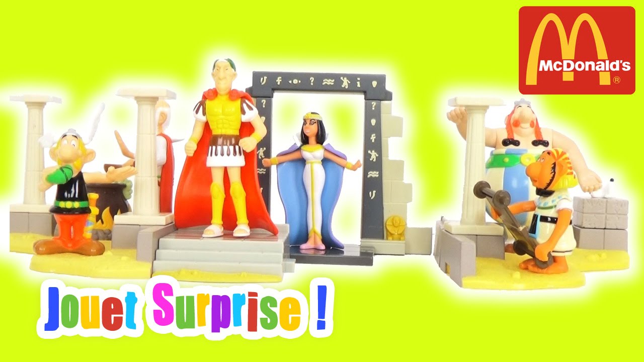 Asterix set 6 jouets Happy Meal Mc Donald's 2002 - Jouet Surprise