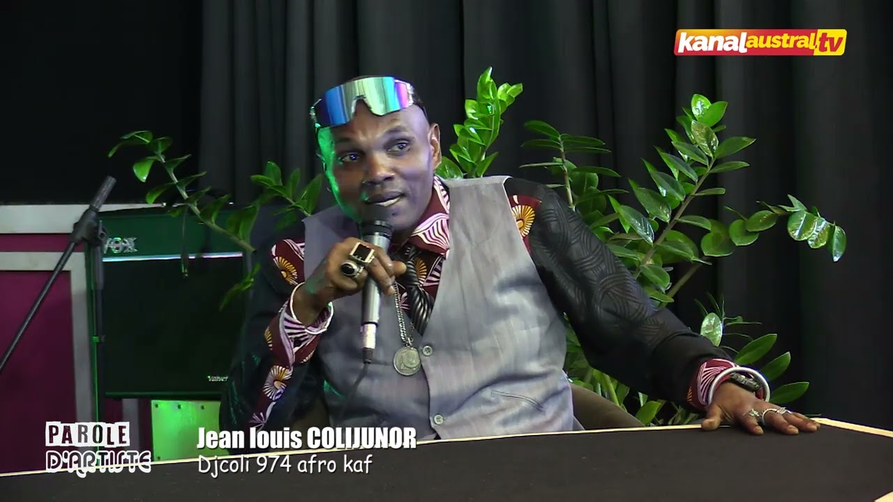Jean Louis COLIJUNOR, Djocoli 974 afro kaf chez KANAL AUSTRAL.TV