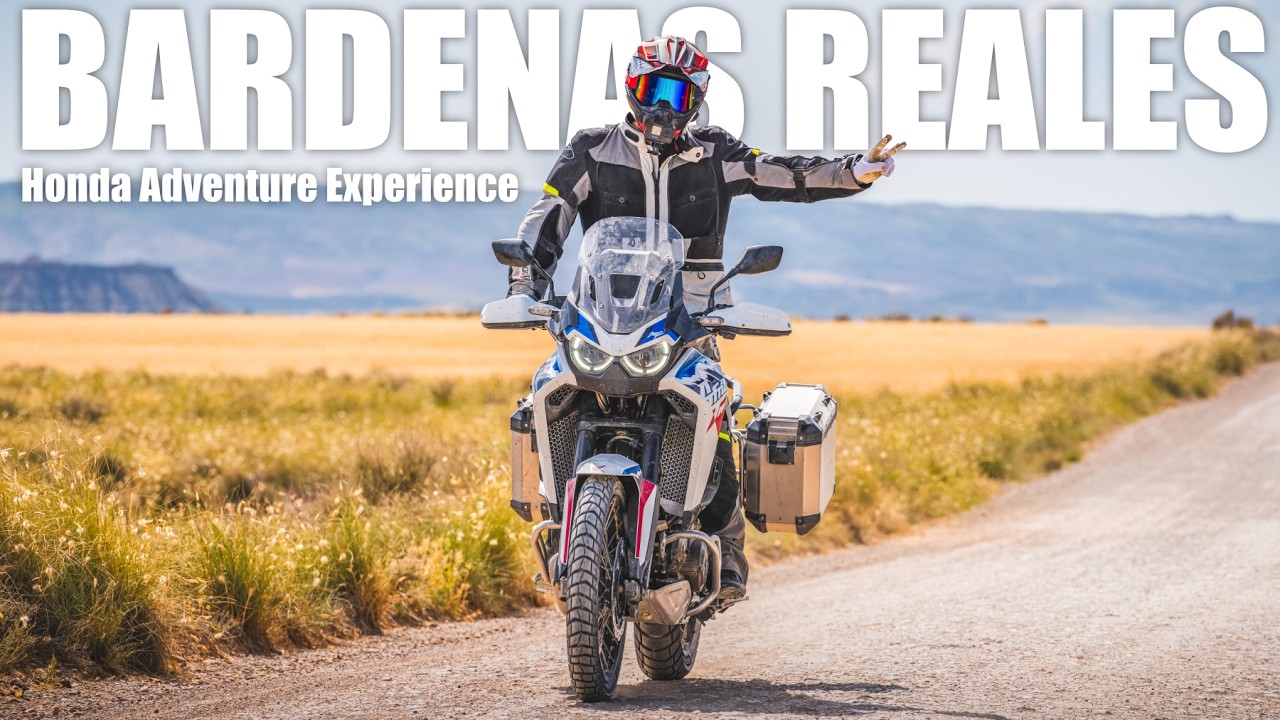 EPIC Honda Africa Twin DCT Bardenas Reales *Spain* Adventure | Day 2