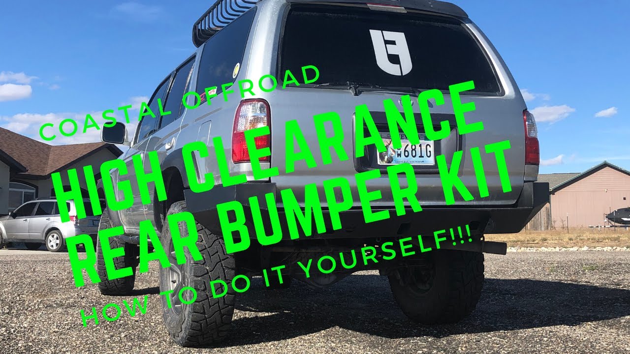 How To Do It: 3RD GEN 4RUNNER HIGH CLEARANCE REAR BUMPER KIT