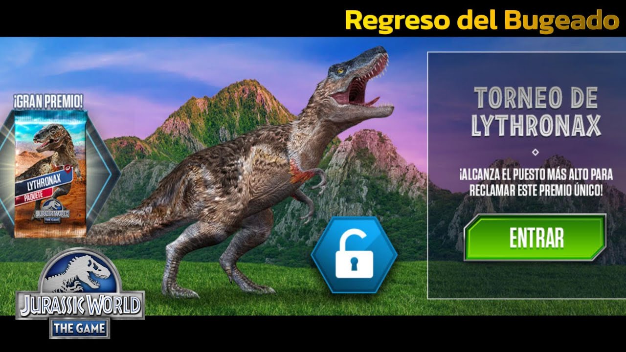 En directo: Peleas de dinosaurios PVP, Torneo LYTHRONAX; Jurassic World The Game