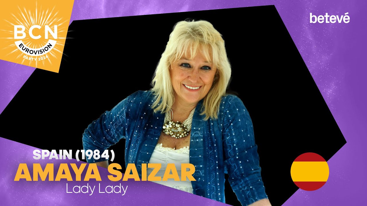 AMAYA SAIZAR - Lady lady | Spain 1984 | BCN Eurovision 2024
