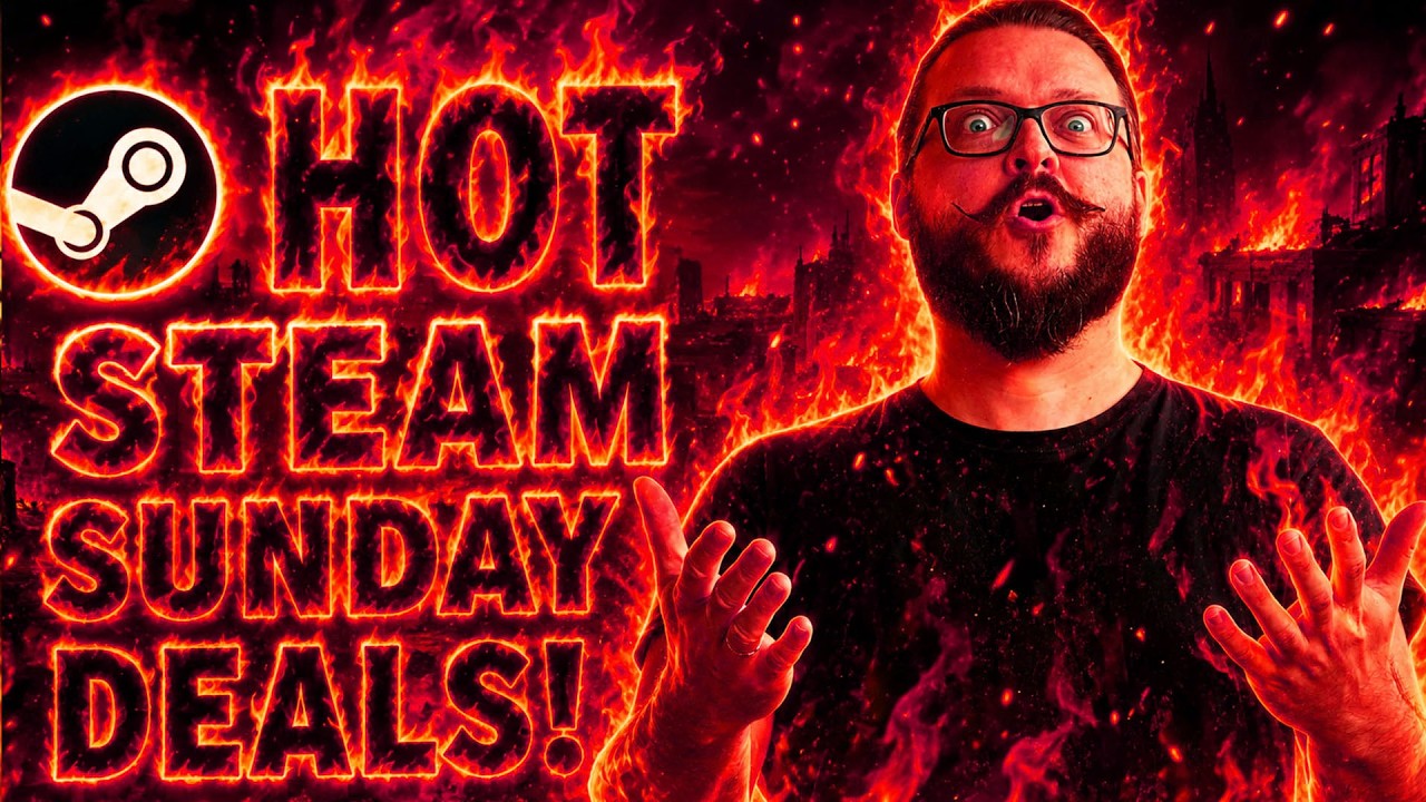 HOT Steam SUNDAY Deals! 20 AWESOME Games! 🕹️