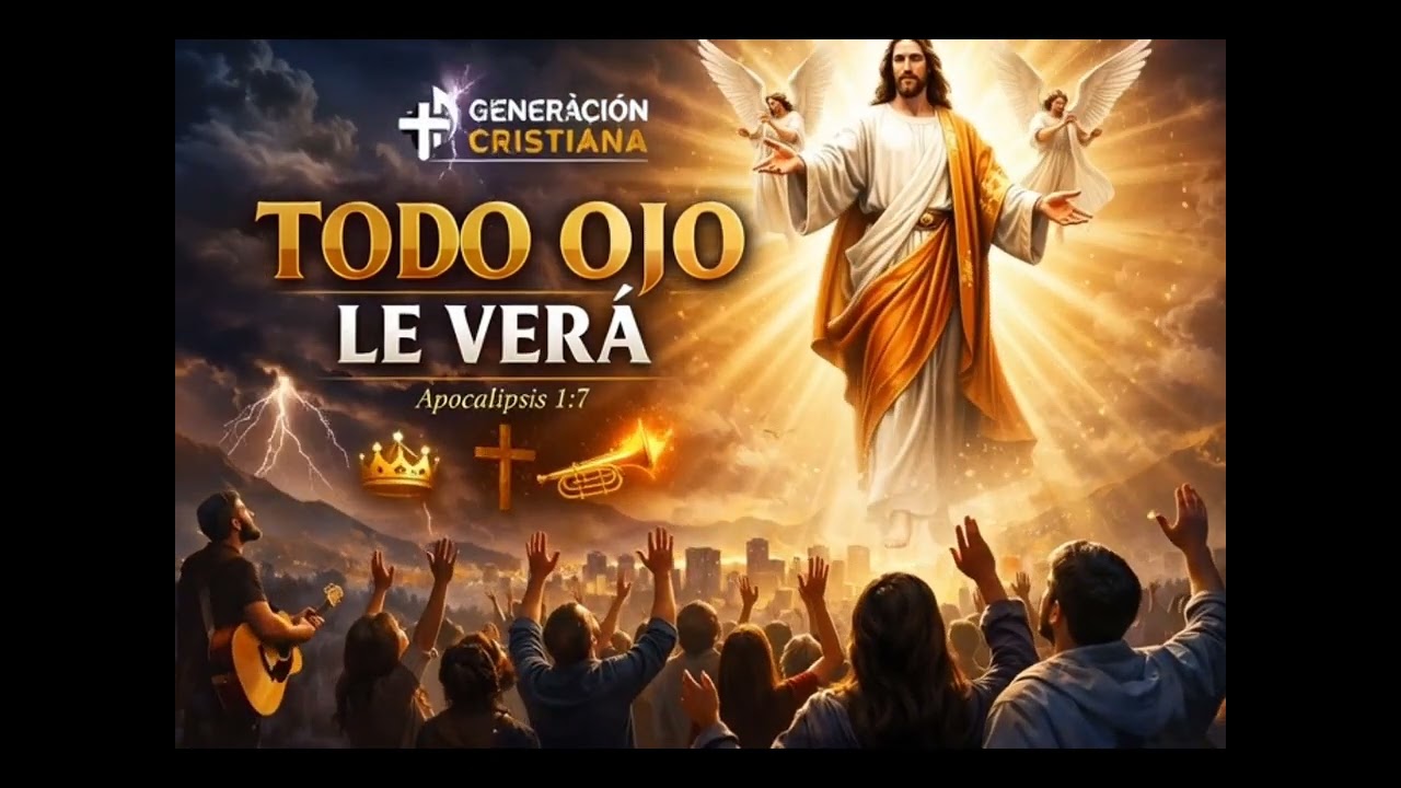 🔥 TODO OJO LE VERÁ | Alabanza Profética | Apocalipsis 1:7 🔥