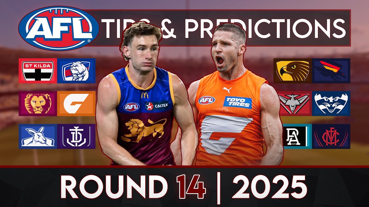 AFL Round 14, 2025 - Tips & Predictions