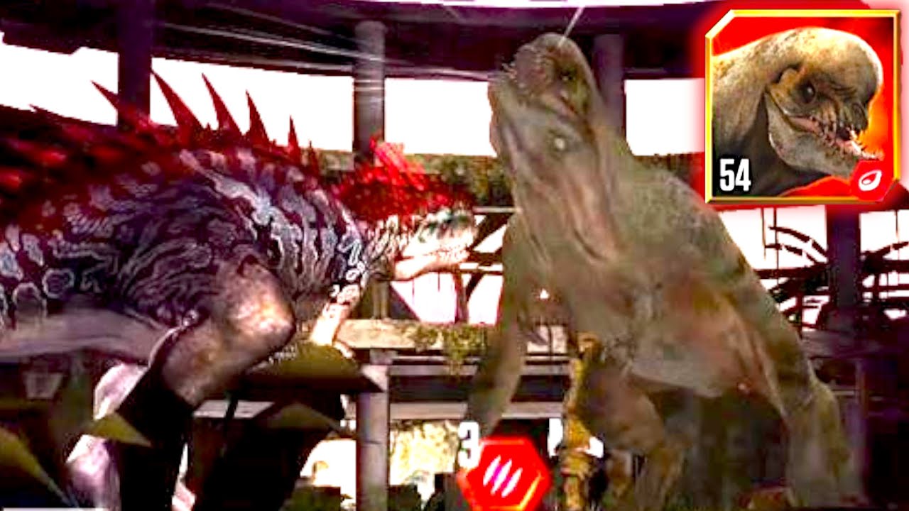 NEW DISTORTUS REX (D-REX) ALL NEW BATTLE ANIMATIONS