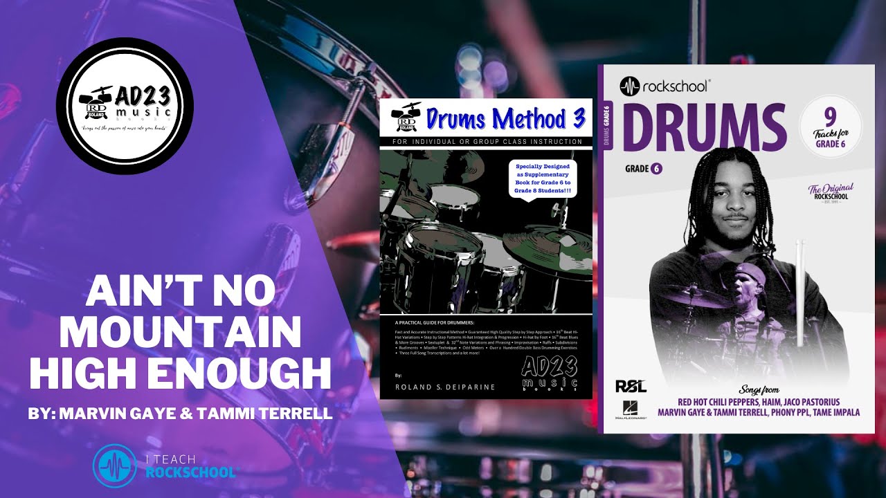 Ain't No Mountain High Enough | Rockschool Drums Grade 6 2024