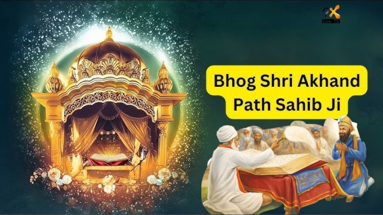 Live __ Bhog Shri Akhand Path Ji _ marriage _ Taranpreet Singh 💞💞 Anmolpreet Kaur