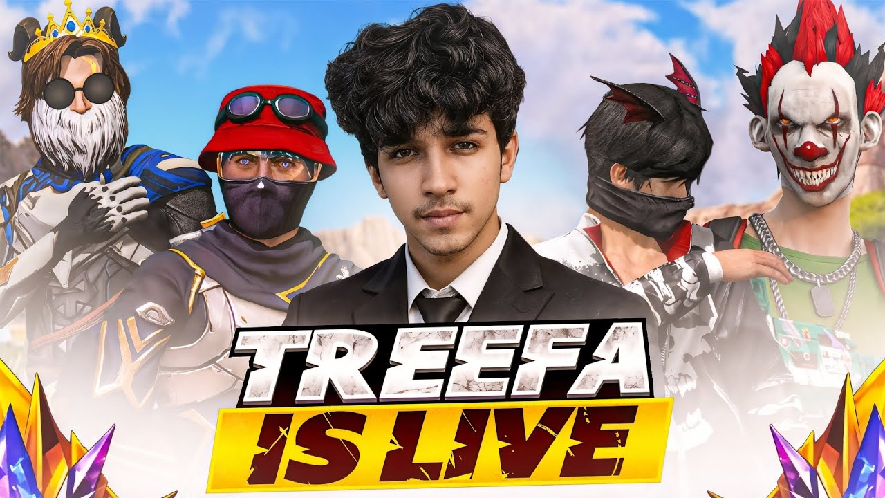 🛑 LIVE [1V4] GUILD TEST🔥 ।।💗 TREEFA LIVE #freefire #freefirelive #live #verticallive #shortslive