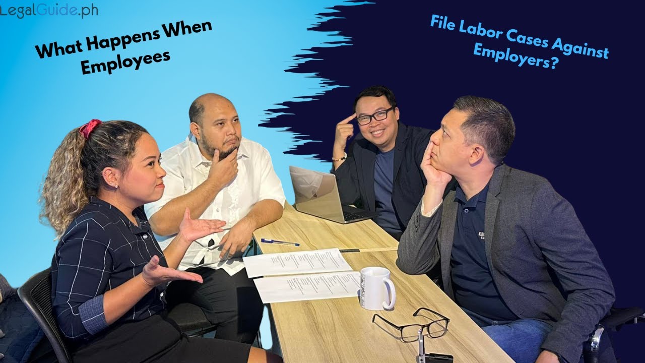 When employees file labor cases against their employers