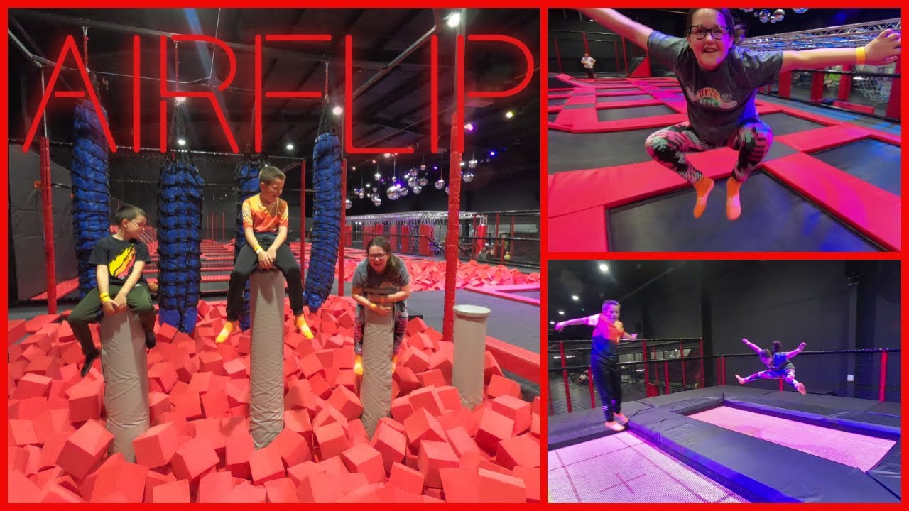 Airflip Trampoline Park East Kilbride | Twinned with AirThrill Inflatable Park!