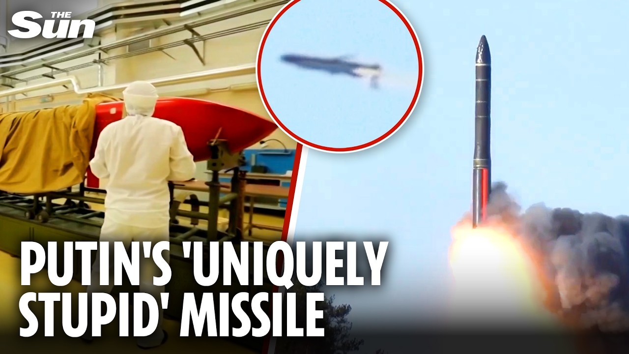 Putin’s new ‘Flying Chernobyl’ mega missile Burevestnik is a nuclear-powered FLOP