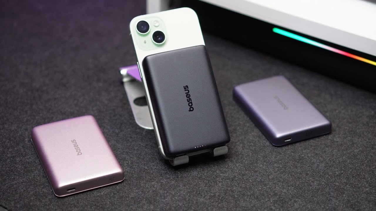 The BEST ultra-slim Qi2 Magnetic powerbank - Baseus PicoGo Series