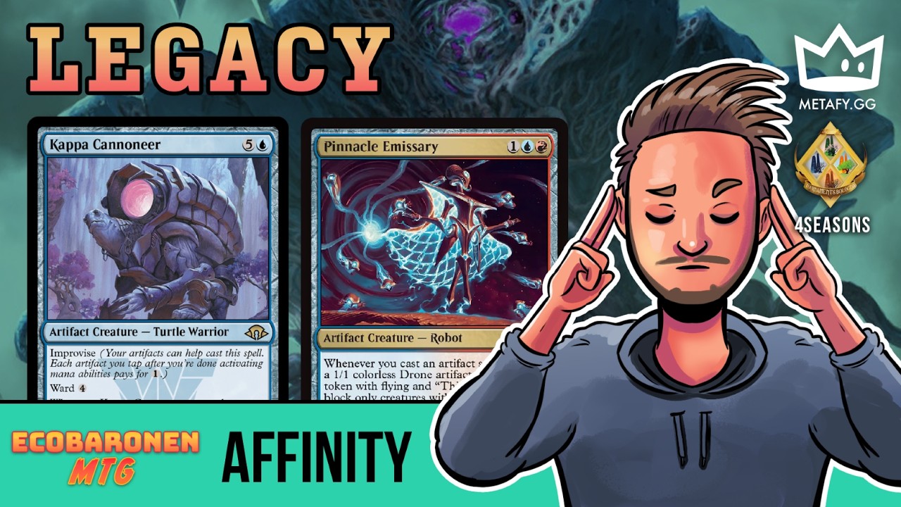 Going Deep with Affinity in a Legacy Challenge! \ MTGO