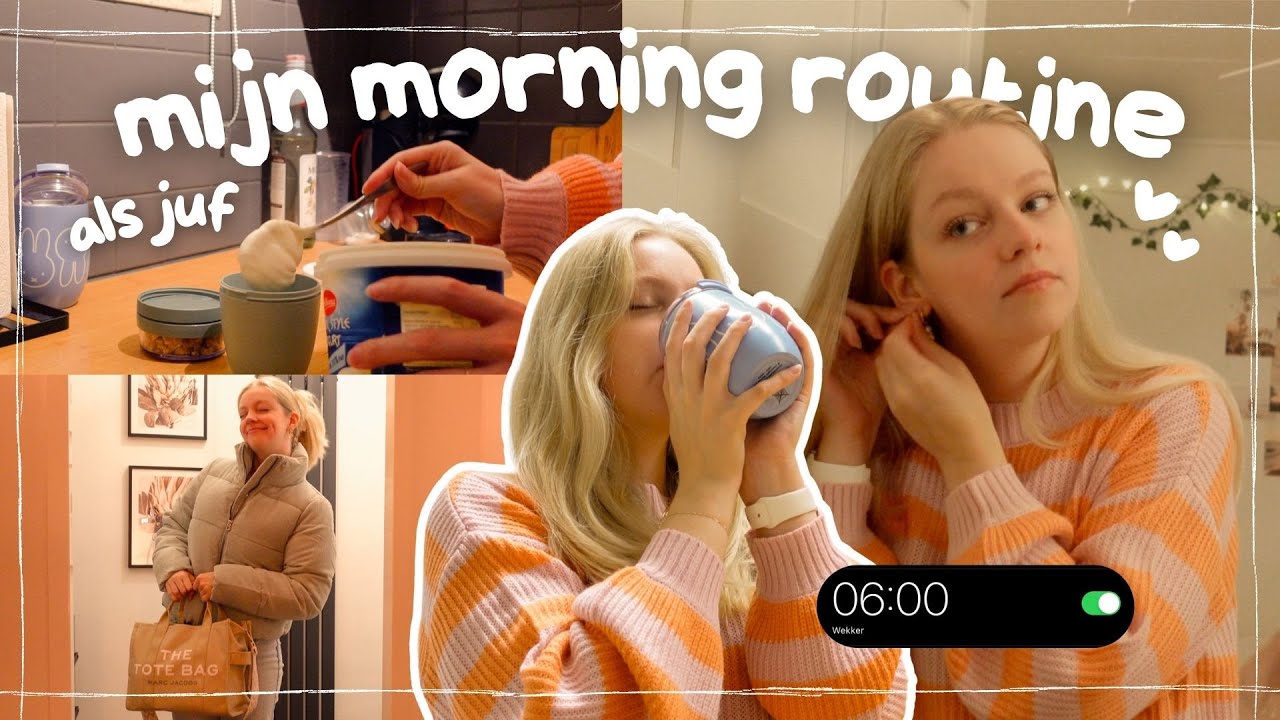mijn herfst morning routine als juf van groep 5