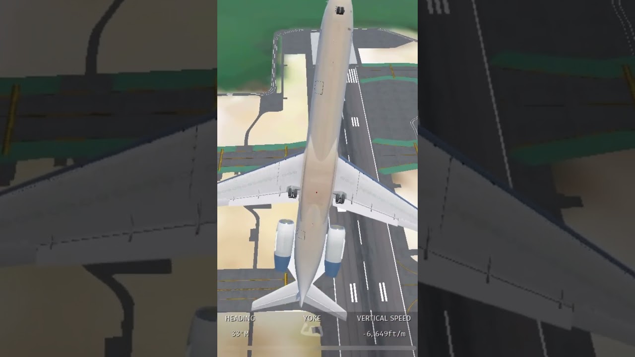 717 crashes upside down#aviation #airplanecrash #crash