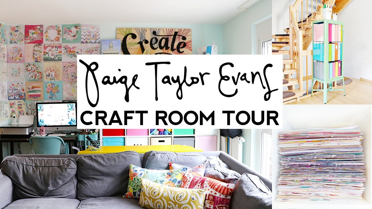Paige Evans Craft Room Tour