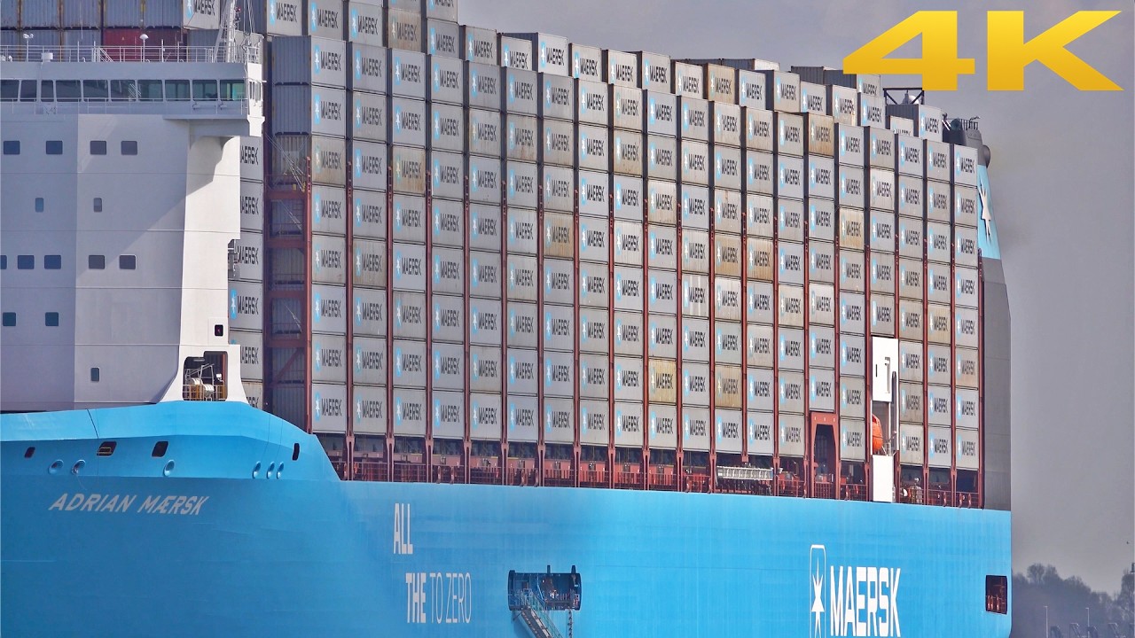 🛳️ 11+ HOURS SHIP TRAFFIC AT AMAZING ROTTERDAM PORT ⚓️ - 4K SHIPSPOTTING 2025 Part 1/2