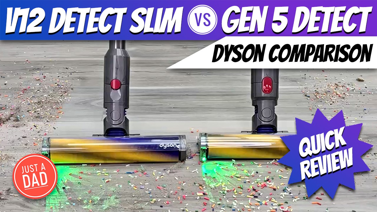 Быстрый обзор беспроводного пылесоса Dyson V12 Detect Slim и Gen5detect В чем их сравнение?