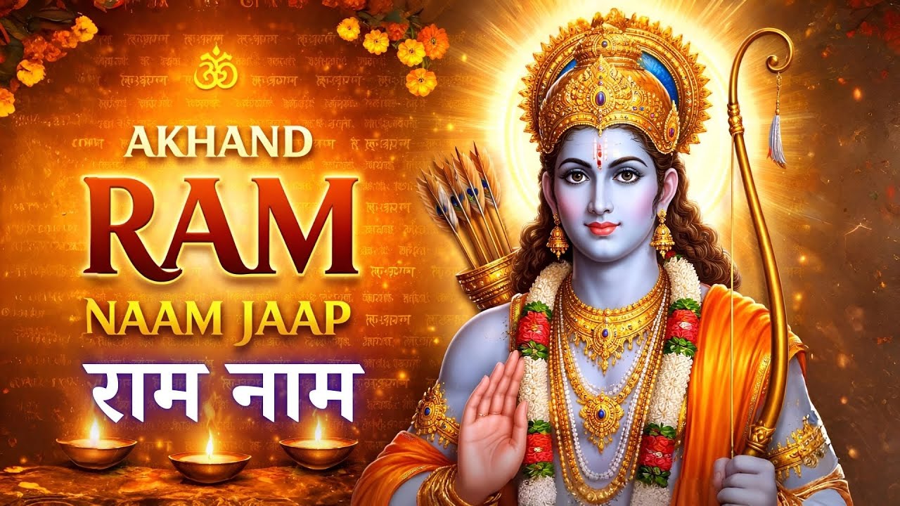 Peaceful Ram Naam Jaap | Soft Chanting for Relaxation and Sleep