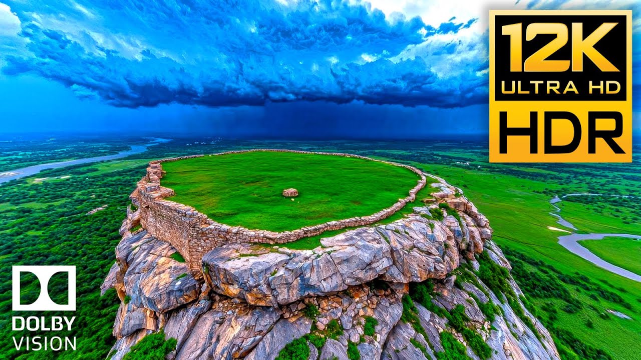 Explore The Most Stunning Green Color Nature in 12K HDR 240fps Dolby Vision / #BGM #NATURE #8K