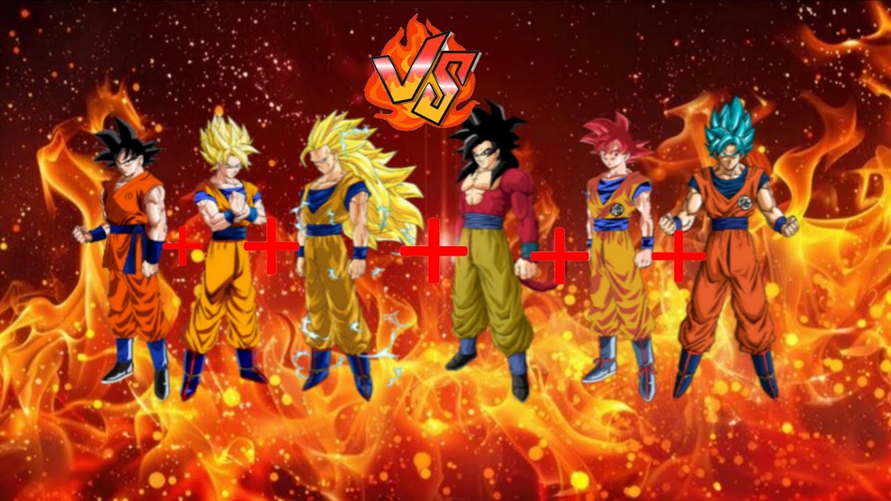 Vegito+GT+A+SG+AF Vegito MT+G.O.DGoku+GPG+GG+GSSJG+DV+UBV+God Gogito+GV+GSG Fusion