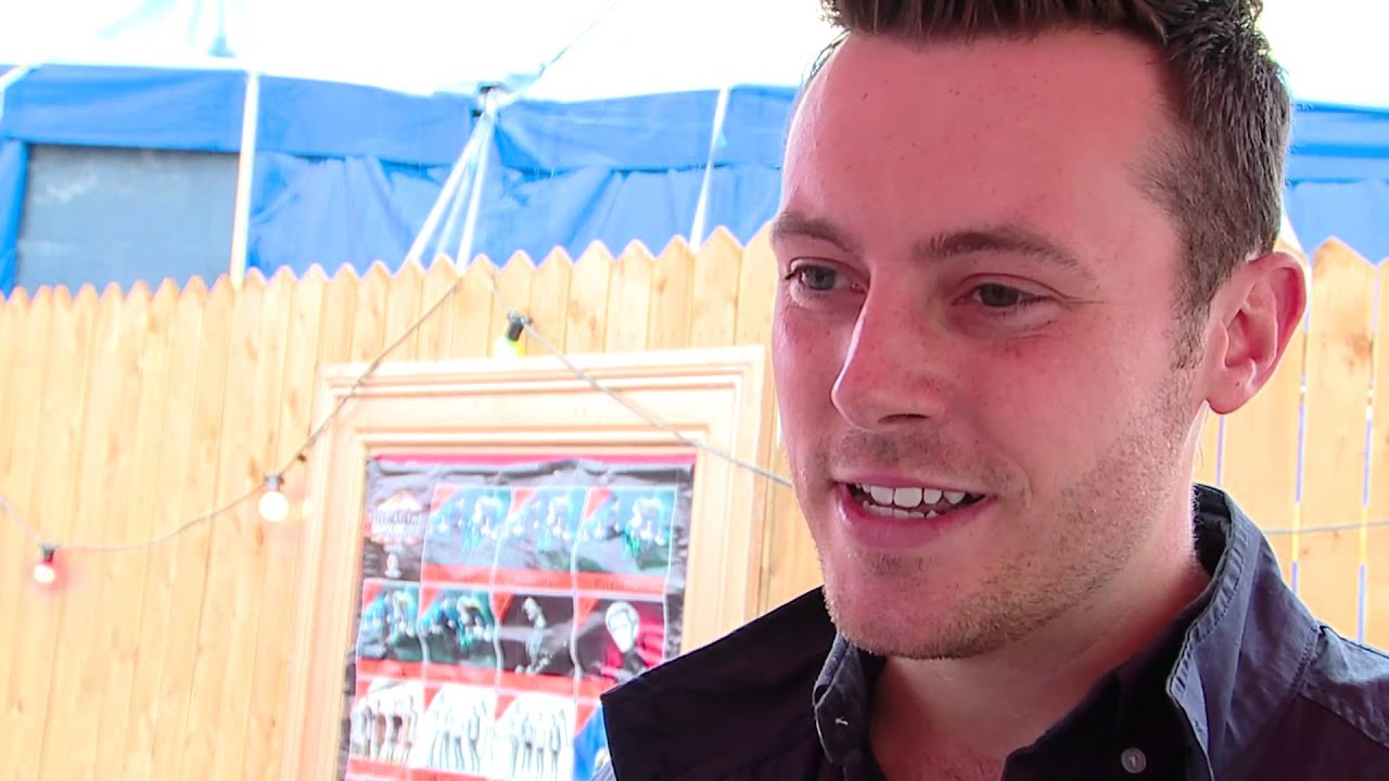 Nathan Carter Interview at the Marquee in Cork 2015