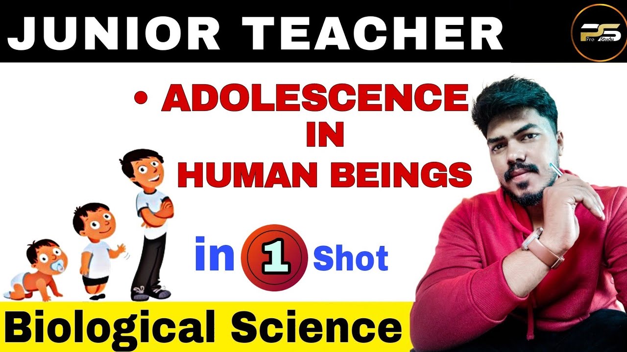 Adolescence in human beings (କୈଶୋର ଅବସ୍ଥା) || Junior Teacher || OTET || Life Science