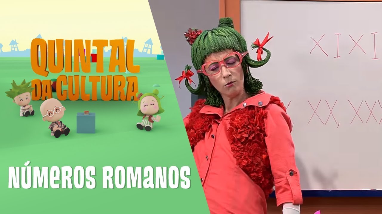 Você sabe quais são os números romanos? | Quintal da Cultura